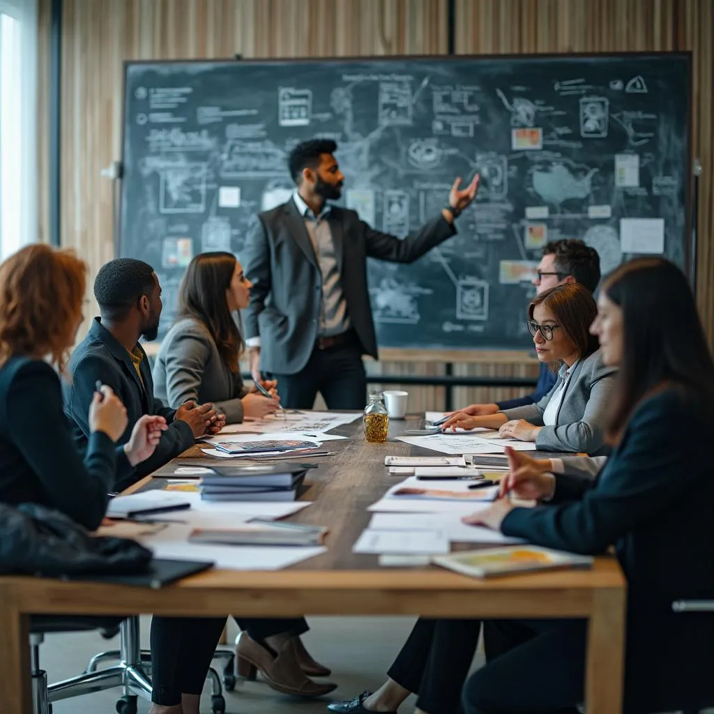 Equipo de ConsultAR en reunión estratégica